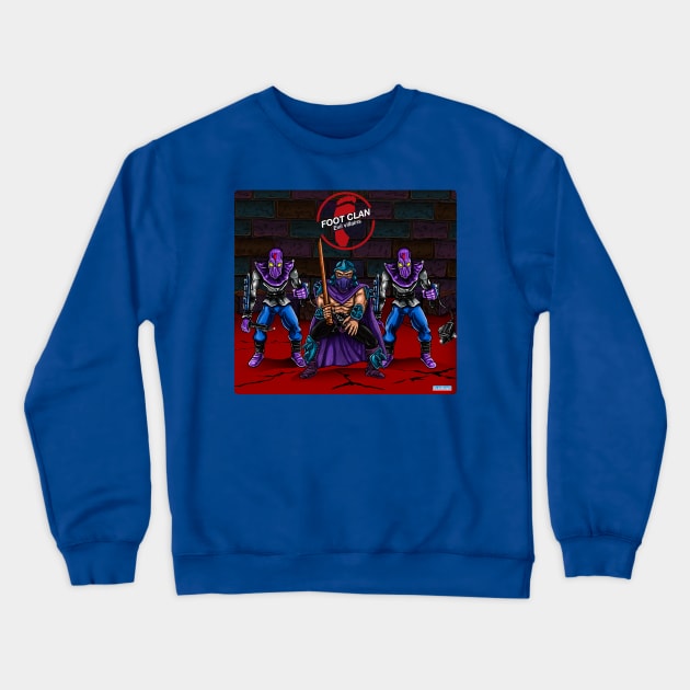 Foot clan Crewneck Sweatshirt by Ale_jediknigth